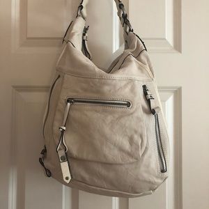 Juicy Couture Large Purse Ivory Leather